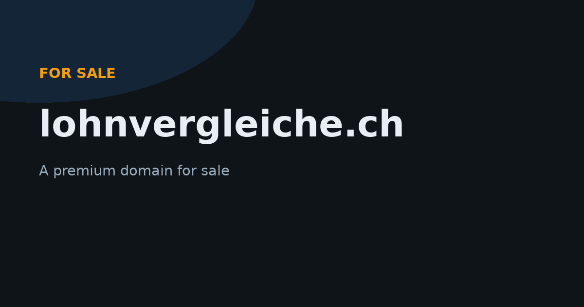 lohnvergleiche.ch