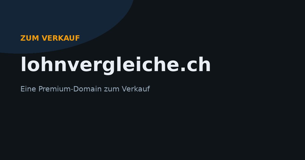 lohnvergleiche.ch
